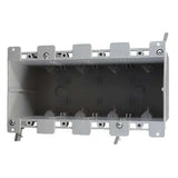 Cantex EZ Box Old Work 68 cu in Rectangle PVC 4 gang Outlet Box Gray