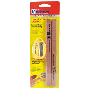 C.H. Hanson VersaSharp, CH Hanson 8.8 in. L Carpenter Pencil Kit Beige 3 pc