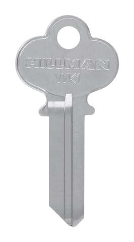 HILLMAN Traditional Key House/Office Universal Key Blank Single, Pack of 10