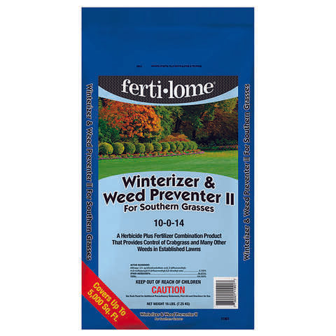 Ferti-lome Winterizer Lawn Fertilizer For Multiple Grass Types 4500 sq ft