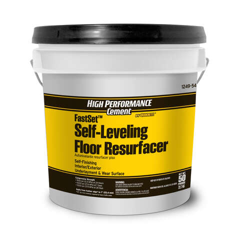 Quikrete FastSet Gray Self-Leveling Floor Resurfacer 50 lb