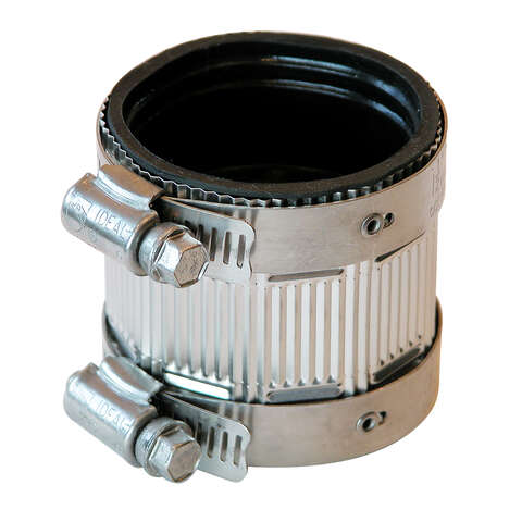 Fernco Schedule 40 1-1/2 in. 1-1/2 in. D PVC No Hub Coupling 1 pk