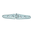 6" Strap Hinges Chrome Plated Brass, Pr.