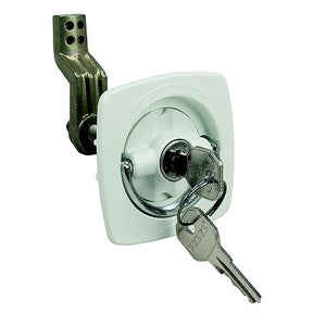 2-1/2 X2-1/2 White Flush Loc