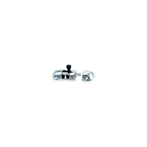 Perko 1244DP0CHR Barrel Bolt, Chrome Zinc