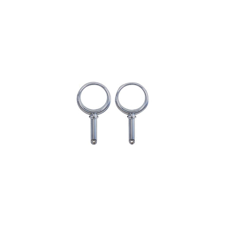 Round Type Rowlock Horns Chrome Plated Zinc