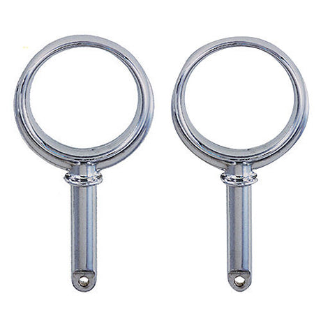 Round Type Rowlock Horns Chrome Plated Zinc