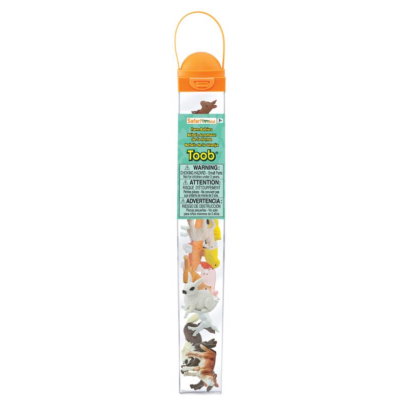 Safari Ltd. Toobs Farm Babies Toy Multicolor 12 pc