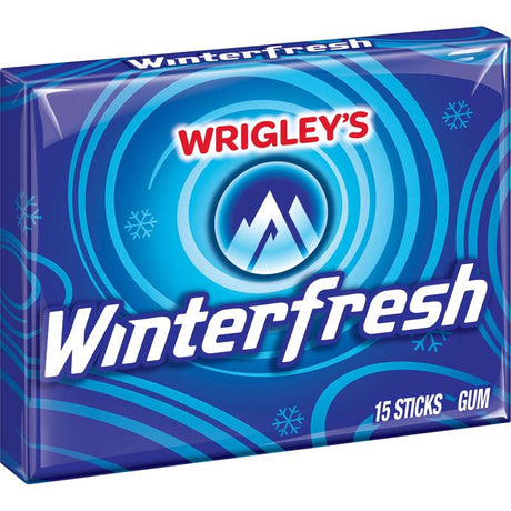 Wrigley's Winterfresh Chewing Gum 15 pc, Pack of 10
