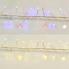 Living Accents LED Big Seed Cluster Light Set Multicolored 9 ft. 150 lights, Pack of 12