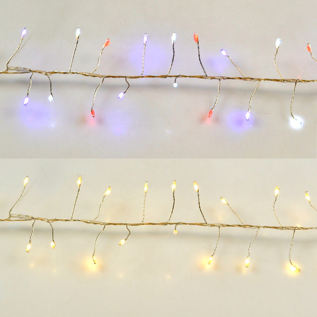 Living Accents LED Big Seed Cluster Light Set Multicolored 9 ft. 150 lights, Pack of 12
