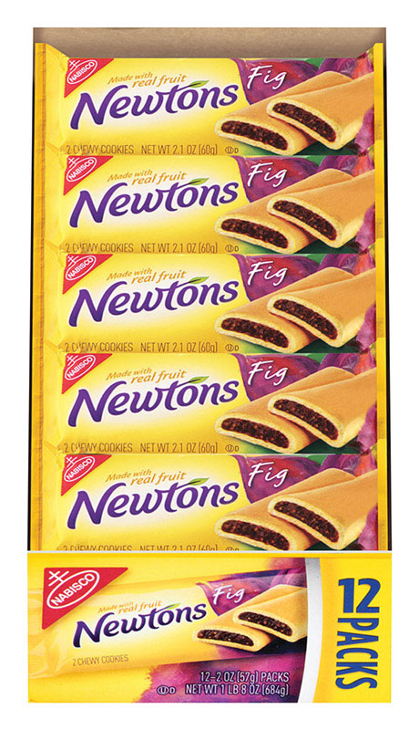 Newtons Fig Cookies 2.1 oz Packet, Pack of 10