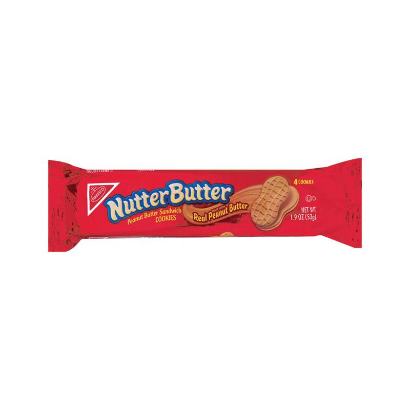 Nutter Butter Peanut Butter Cookies 1.9 oz Packet, Pack of 10