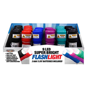 Blazing LEDz Assorted LED Flashlight AAA Battery, Pack of 24