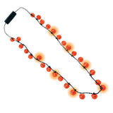 Magic Seasons Halloween Flashing Bulb Necklace Plastic 1 pk, Pack of 12