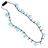 Magic Seasons Halloween Flashing Bulb Necklace Plastic 1 pk, Pack of 12