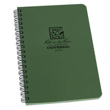 Rite in the Rain 4.625 in. W X 7 in. L Wire-O Green All-Weather Notebook, Pack of 6