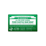Dr. Bronner's Organic Almond Scent Pure-Castile Bar Soap 5 oz, Pack of 12
