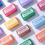 Dr. Bronner's Organic Rose Scent Pure-Castile Bar Soap 5 oz, Pack of 12