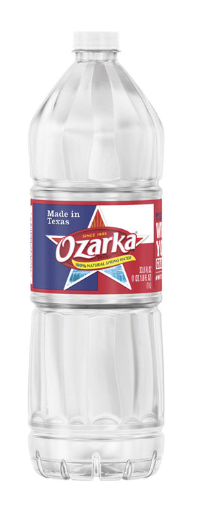 Ozarka Spring Water 1 L 1 pk, Pack of 15