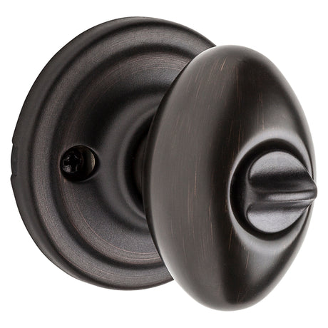 Kwikset Signature Series 740L-11P Entry Knob, Venetian Bronze, Metal, KW1 Keyway, Re-Key Technology: SmartKey, 2 Grade
