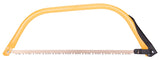 Landscapers Select BW41-480 Bow Saw, 21 in L Blade, Carbon Steel Blade, Steel Handle, Oval Tube Handle, 24-1/2 in OAL