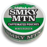 Smokey Mountain 03760 Caffeinated Pouch, Wintergreen, 15 Count, Can, Pack of 10