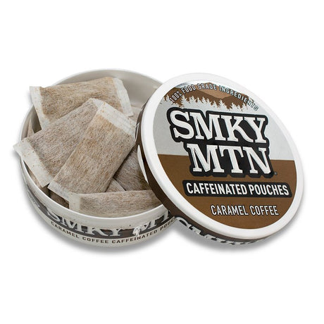 Smokey Mountain 03745 Caffeinated Pouch, Coffee, 15 Count, Can, Pack of 10