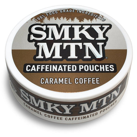 Smokey Mountain 03745 Caffeinated Pouch, Coffee, 15 Count, Can, Pack of 10