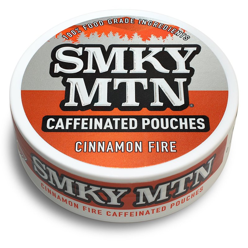 Smokey Mountain 1751 Caffeinated Pouch, Cinnamon Fire, 15 Can, Pack of 10