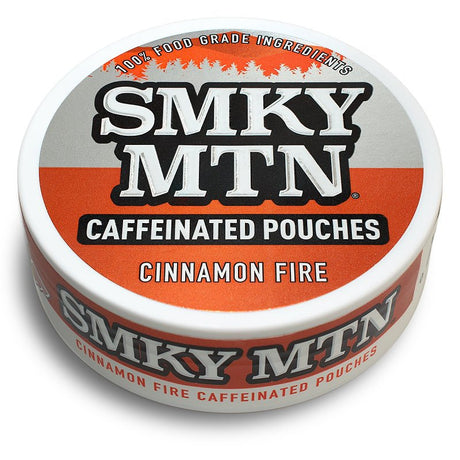 Smokey Mountain 1751 Caffeinated Pouch, Cinnamon Fire, 15 Can, Pack of 10