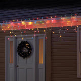 Celebrations Red Incandescent Mini Multicolored 100 ct Icicle Christmas Lights 5.67 ft., Pack of 12