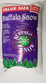 Buffalo Snow Fluff Table Decor Polyester 1 pk, Pack of 12