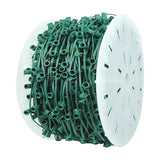 Holiday Bright Lights LED C7 String Socket Light Cord on Reel 1000 ft.