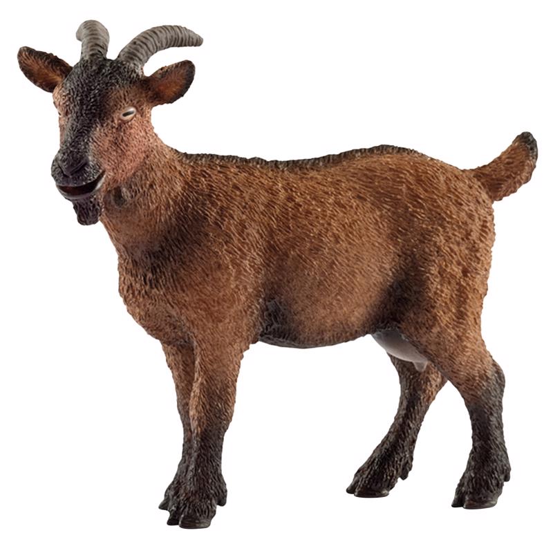Schleich Farm World Goat Toy Brown, Pack of 5