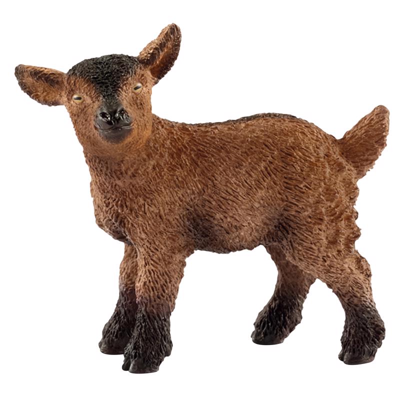 Schleich Farm World Goat Toy Black/Brown, Pack of 5