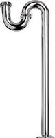 Plumb Pak PP250CP S-Trap with Flange, 1-1/2 in, Flanged, Brass, Chrome-Plated