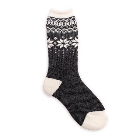 Muk Luks Unisex Assorted One Size Fits Most Heat Retainer Socks Multicolored, Pack of 36