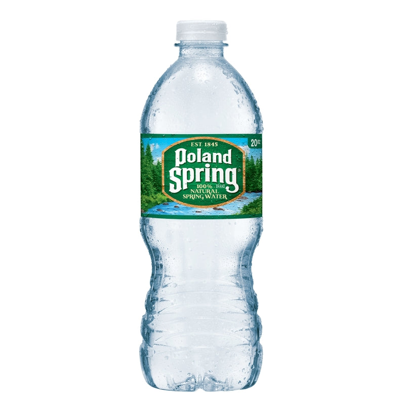 Nestle Waters Poland Springs Spring Water 20 oz 1 pk, Pack of 24