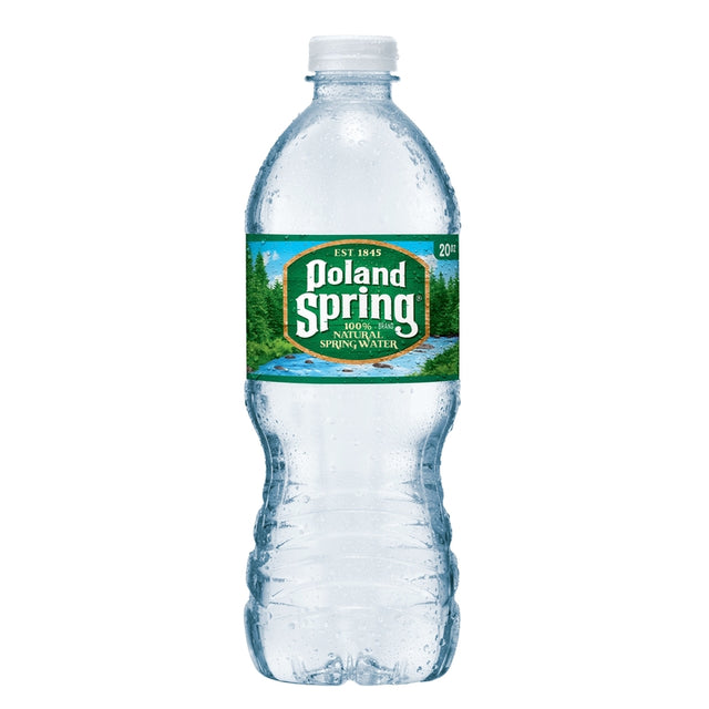 Nestle Waters Poland Springs Spring Water 20 oz 1 pk, Pack of 24