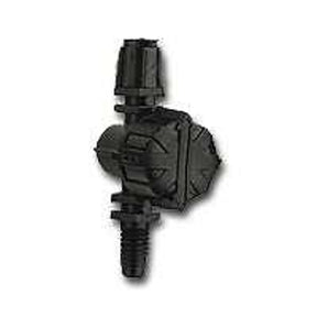 Raindrip R191CT Low-Flow Drip Sprayer, 1/4 in Connection, 4 to 20 gph, Part-Circle