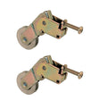 Prime-Line B 656 Adjustable Center Grooved Roller Assembly, 1 in Dia Roller, 1/4 in W Roller, Steel Roller, 7/16 in W