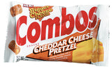 Combos Cheddar Cheese Pretzel Crackers 1.8 oz Packet, Pack of 18