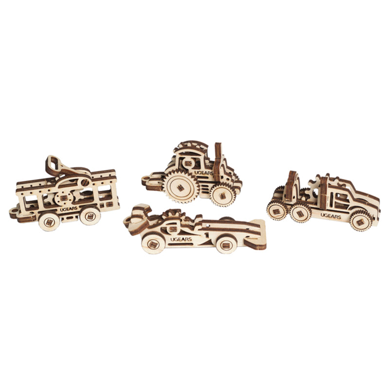 UGears U-Fidget 3D Puzzle Model Natural