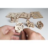 UGears U-Fidget 3D Puzzle Model Natural