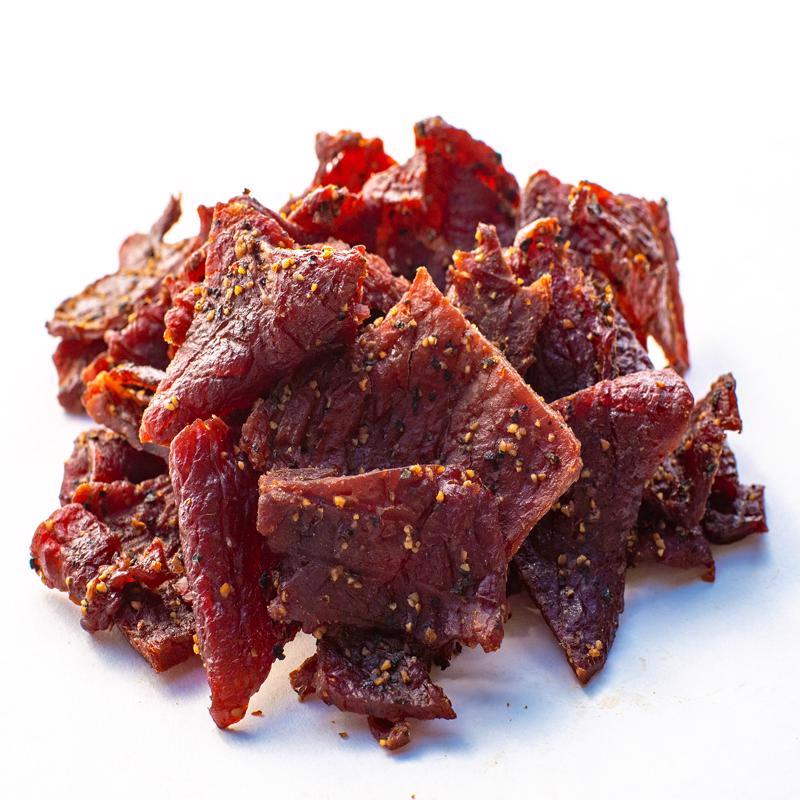 Old Trapper Peppered Beef Jerky 10 oz Bagged