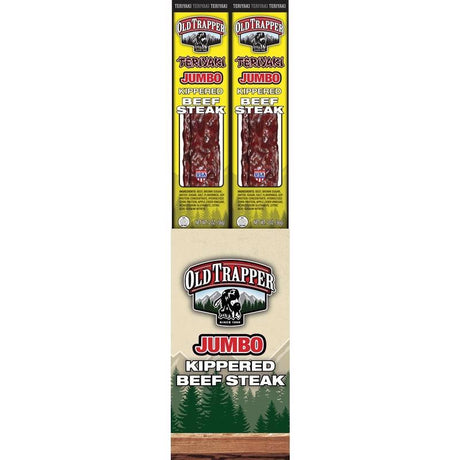 Old Trapper Teriyaki Beef Steak 2 oz Shrink Wrapped