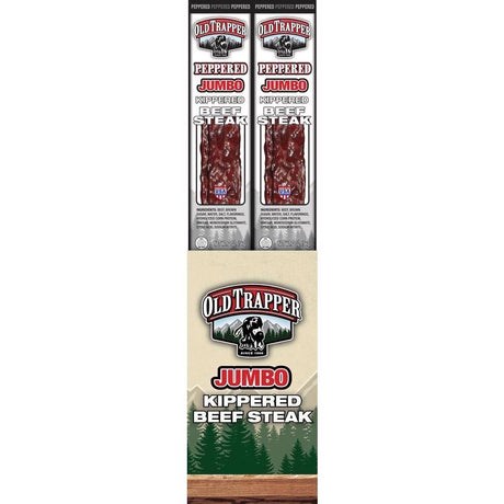 Old Trapper Peppered Beef Steak 2 oz Boxed, Pack of 12