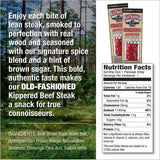 Old Trapper Old Fashioned Beef Steak 2 oz Bagged, Pack of 12