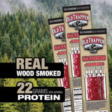 Old Trapper Old Fashioned Beef Steak 2 oz Bagged, Pack of 12